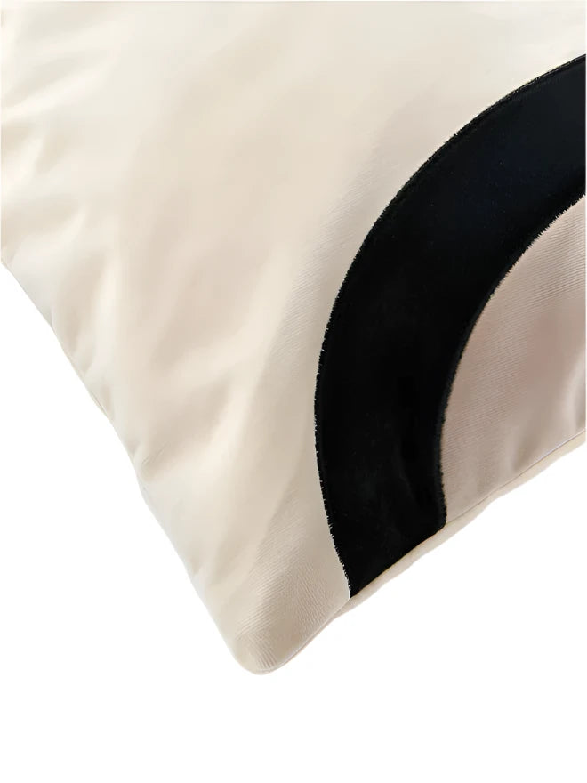 Visma Abstract Kussenhoes - Beige