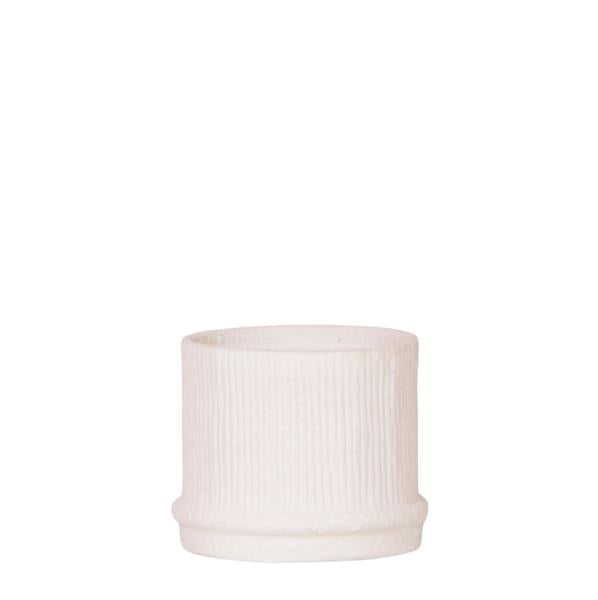 Bali Decorative Pot - Off White - 6cm