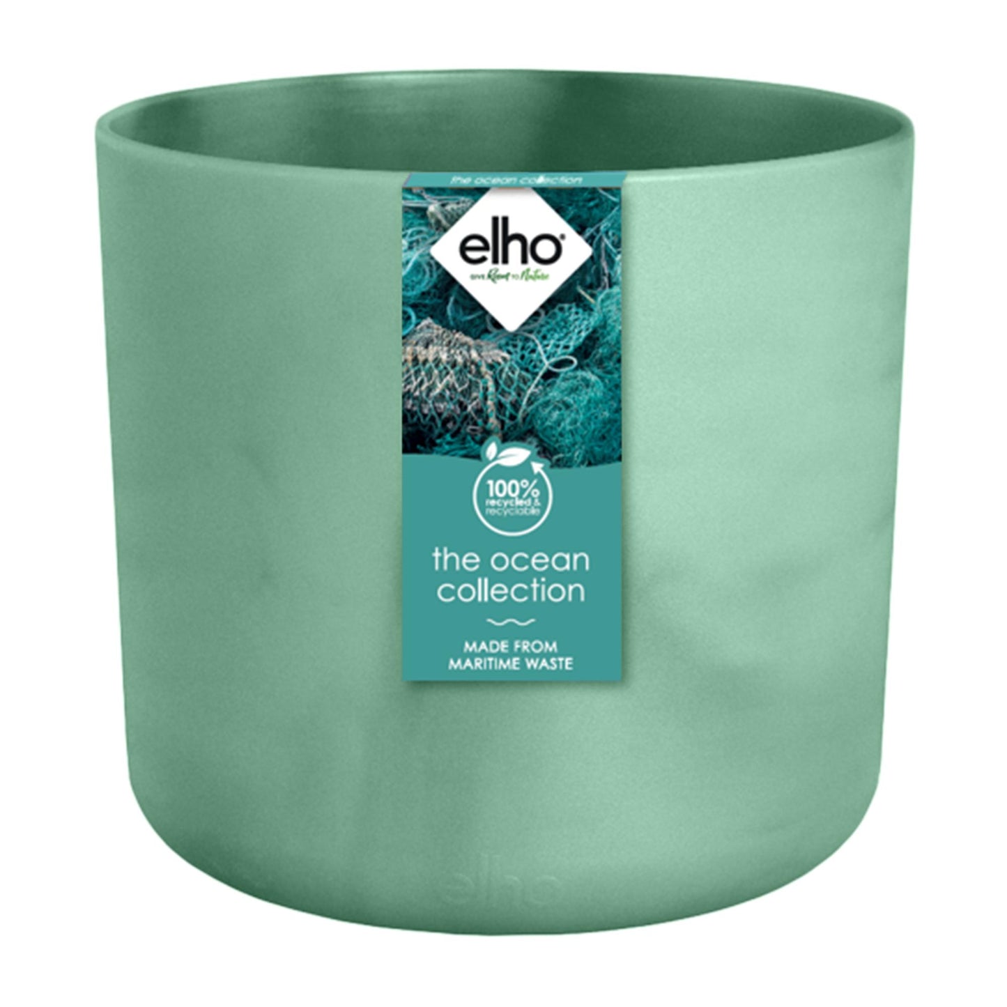 Elho Pot Ocean Rond Pacific Groen - D18 x H17