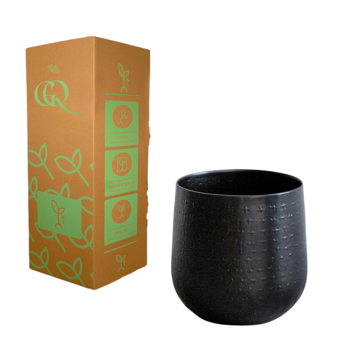Gina Da Karakter Matzwarte Pot - S - H16 B16