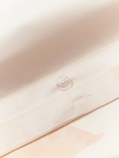Bed Cover Set Marisol - Beige & Peach