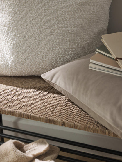 Cushion Cover Rush - Light Beige