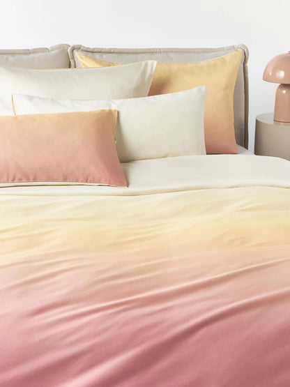 Bed Cover Set Sunset - Peach & Light Pink