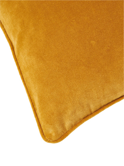 Small Cushion Cover Donna - Ochre Yellow