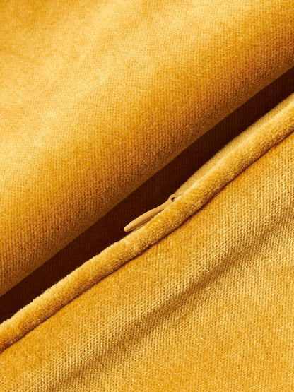 Small Cushion Cover Donna - Ochre Yellow