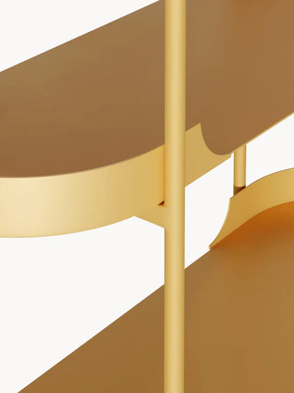 Taroe Metal Wall Shelf - Gold