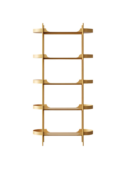 Taroe Metal Wall Shelf - Gold
