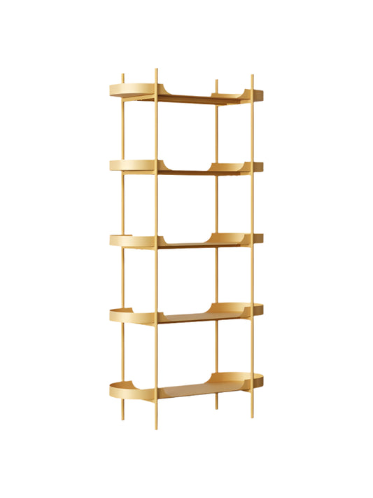 Taroe Metal Wall Shelf - Gold