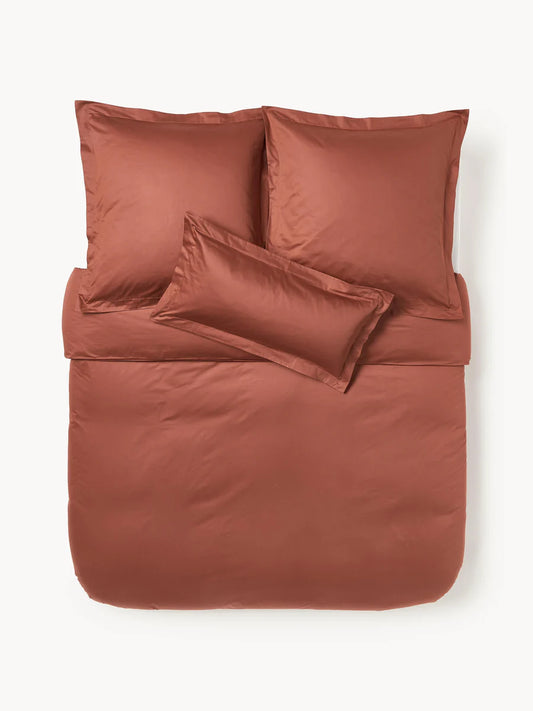 Bed Cover Set Premy - Terracotta