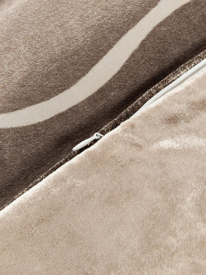 Small Velvet Cushion Cover Serendipity - Taupe