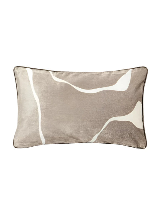 Small Velvet Cushion Cover Serendipity - Taupe