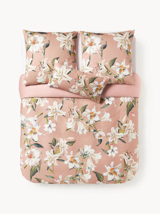 Bed Cover Set Floriade - Pink