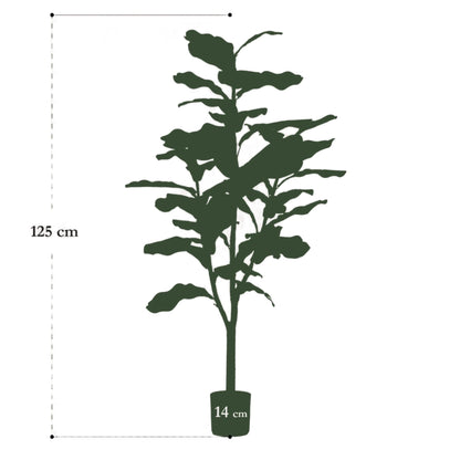 Artificial Tree - Ficus Lyrata - Tabacco Tree - 100 cm up to 180 cm
