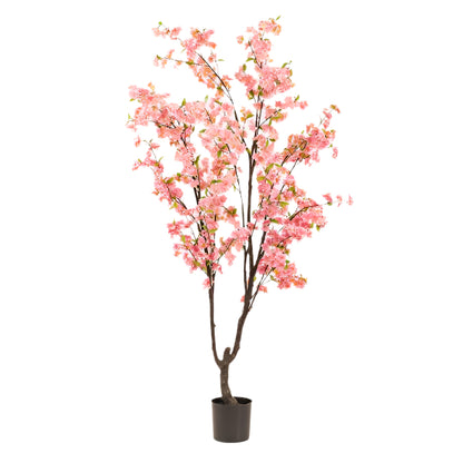 Kunstplant – Prunus Roze – 210 cm