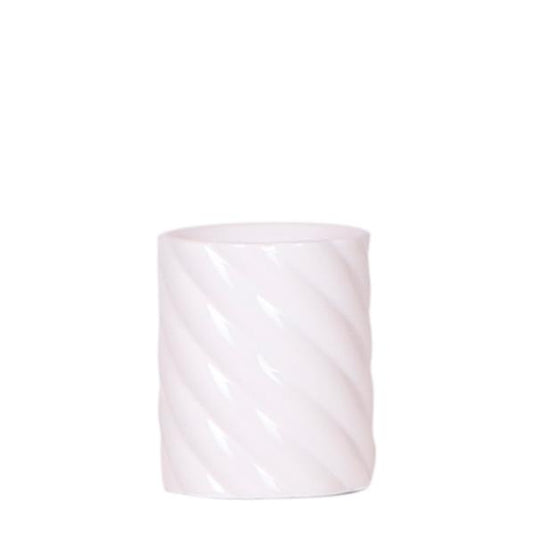 Tall Candy Pot - White - 6cm