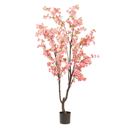 Kunstplant – Prunus Roze – 210 cm