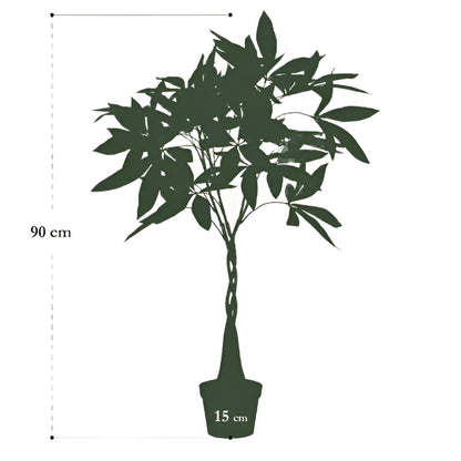 Artificial Plant – Pachira Aquatica - 90 cm
