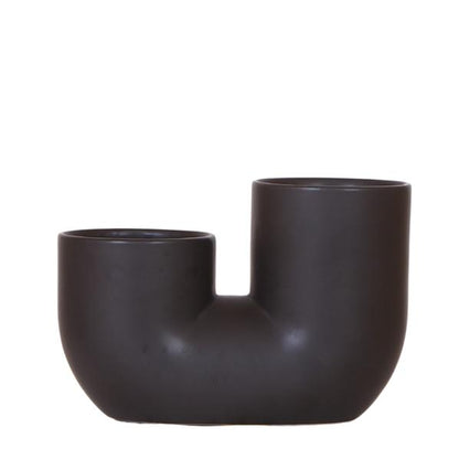 Tube Pot - Black