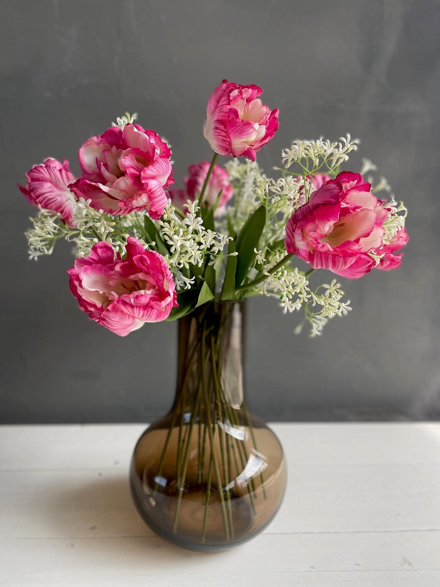 Ramo Artificial - L - Romantic Glam - 80cm