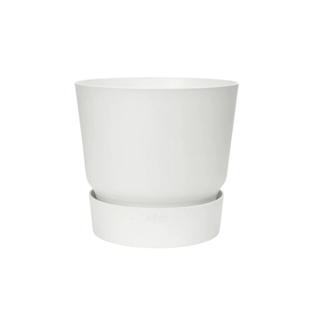 Elho Pot Greenville Round White- D39 x H37