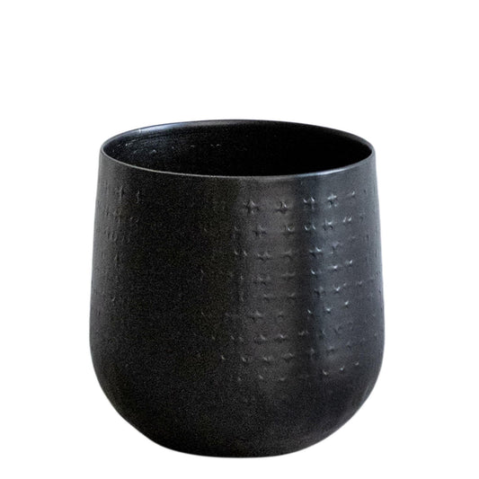 Gina Da Karakter Matzwarte Pot - S - H16 B16