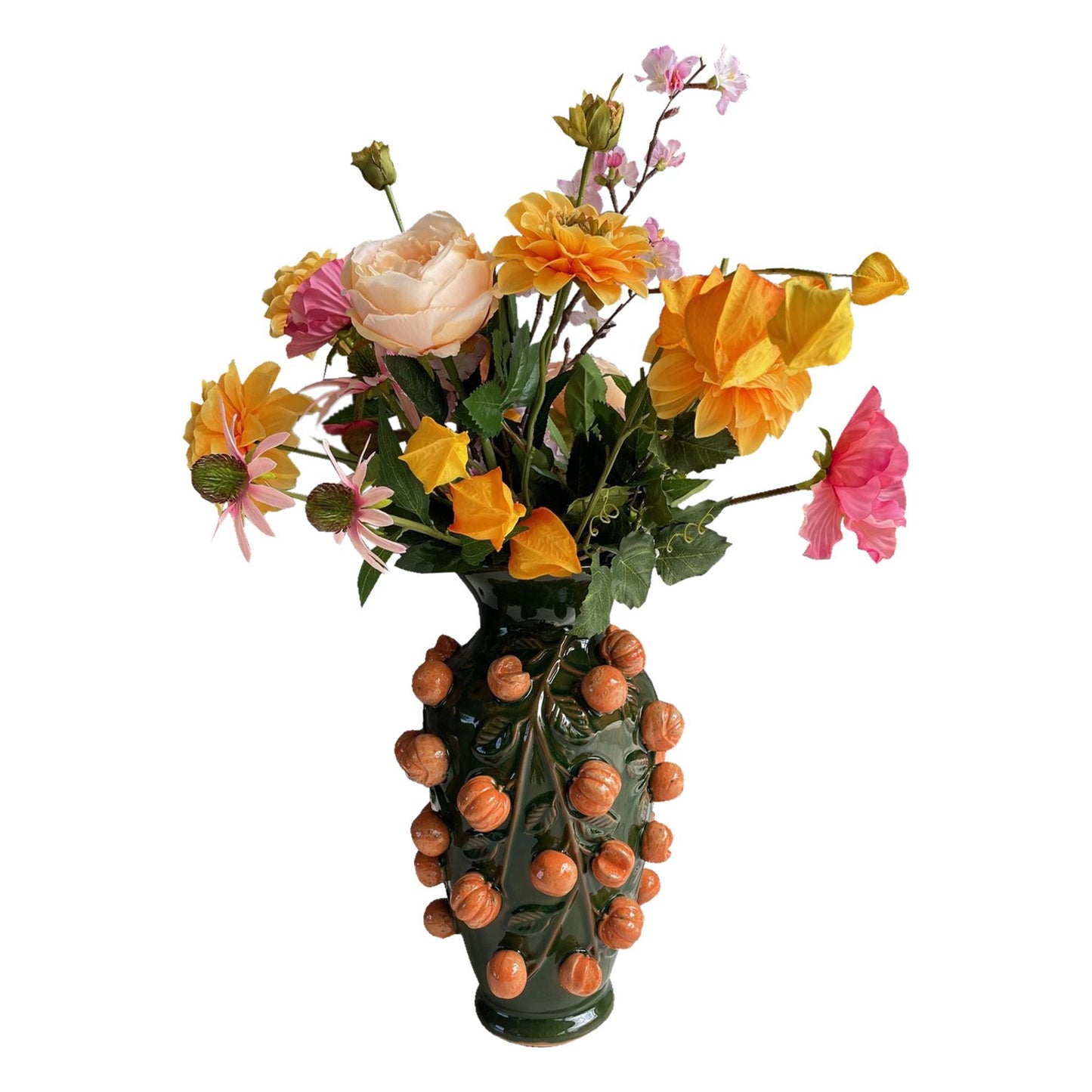 Ramo Artificial - L - Naranja Verano - 80cm