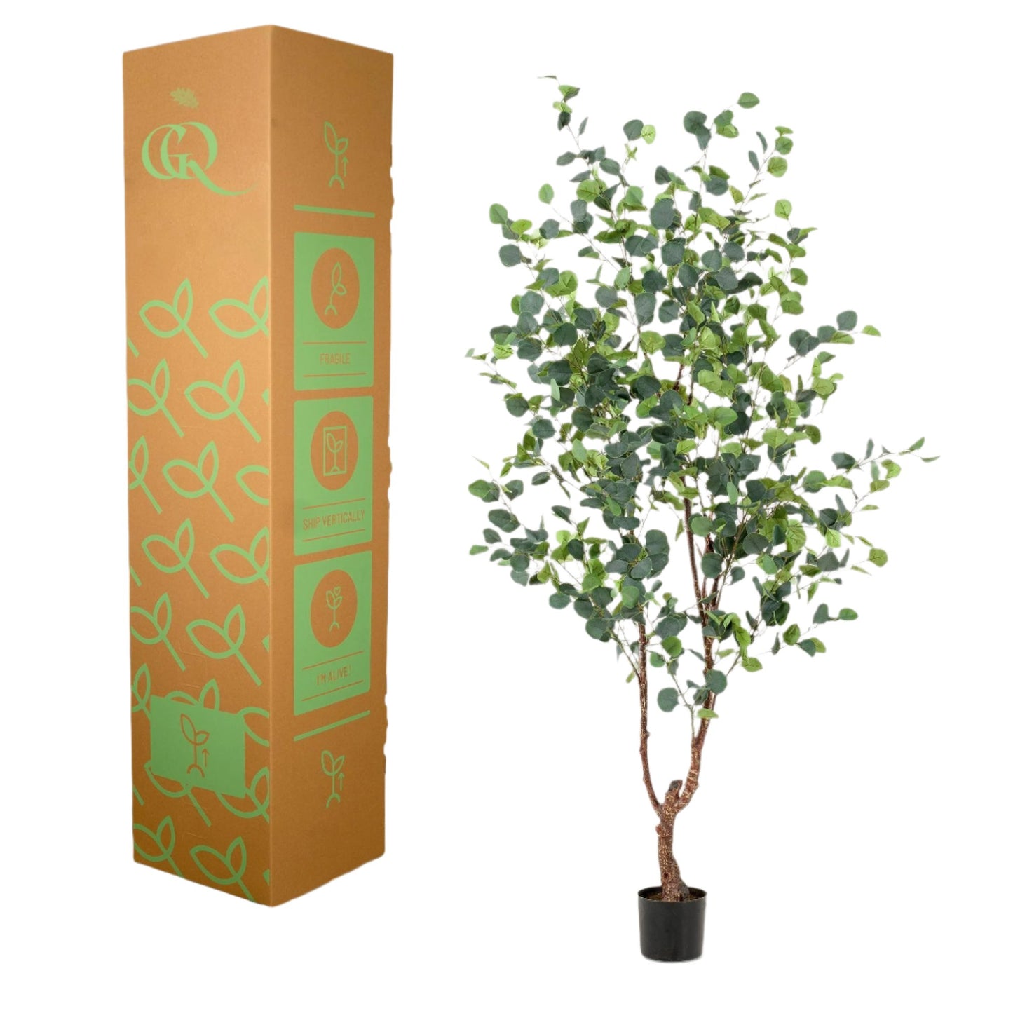 Kunstplanten Eucalyptus - Blauwe gomboom - 180 cm