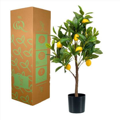 Artificial Tree - Citrus Limonia - Lemon Tree- 75 cm