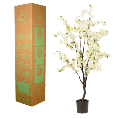 Kunstkersenbloesemboom - Wit - 135cm