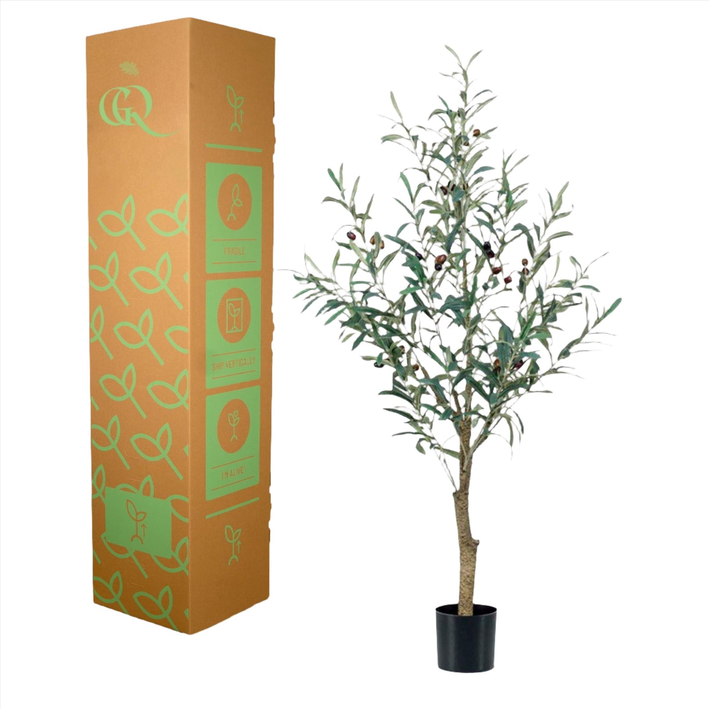 Kunstboom - Olea Europaea - Olijfboom - 115 cm tot 180 cm