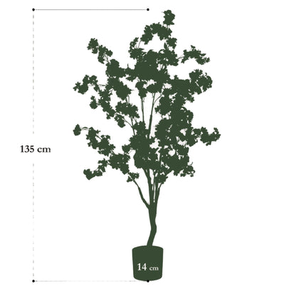 Kunstkersenbloesemboom - Wit - 135cm