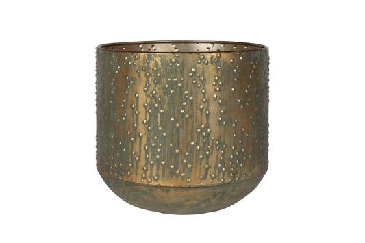 Lian Copper Green Pot - D21
