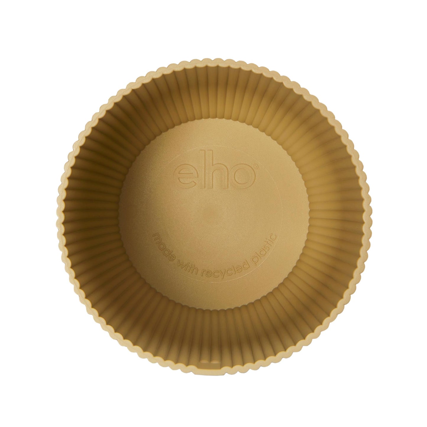 Elho Pot Vibes Fold Rond Geel - D14 x H13