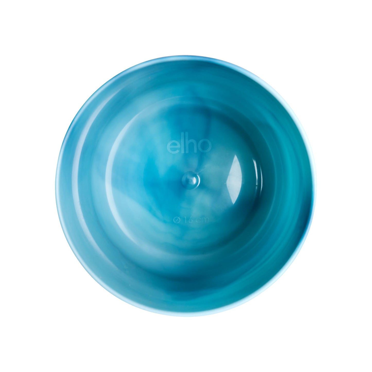 Elho Pot Ocean Rond Atlantic Blauw - D18 x H17