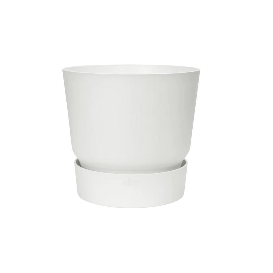 Elho Pot Greenville Rond wit - D30 x H28